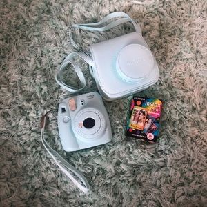 •RESERVED @jme_gee•Instax Camera, Case, and Film
